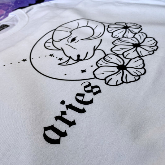 Aries Floral Tee