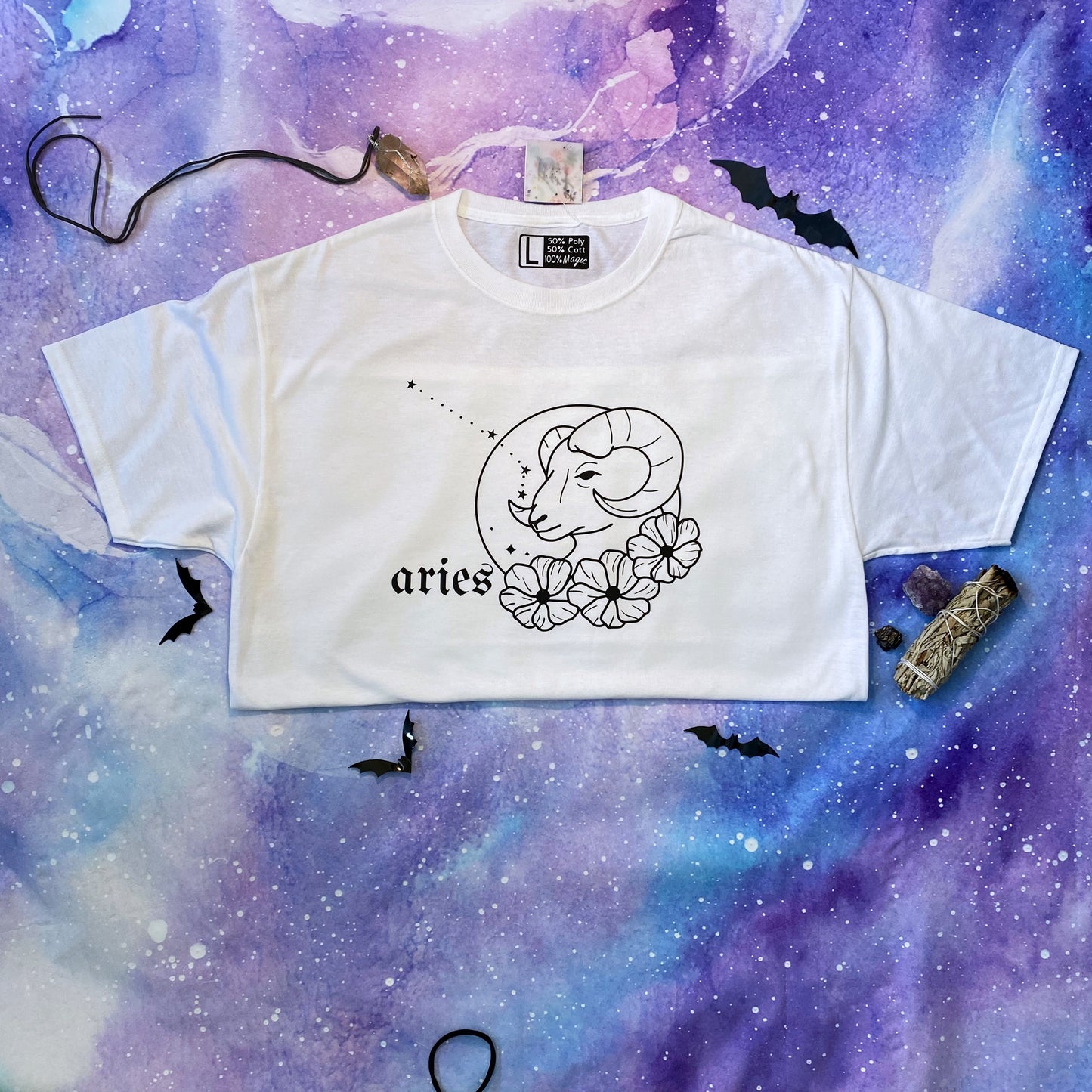 Aries Floral Tee