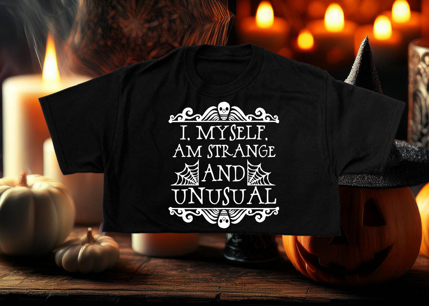 Beetlejuice Tee "I myself am... Strange and Unusual..."