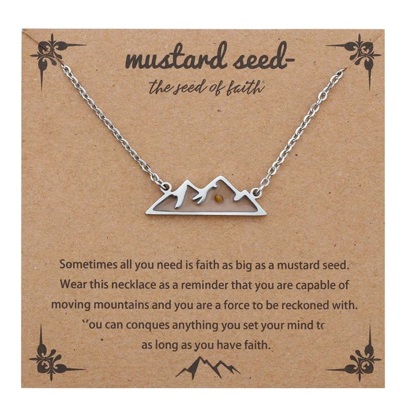 “Mustard Seed Of Faith” Necklace