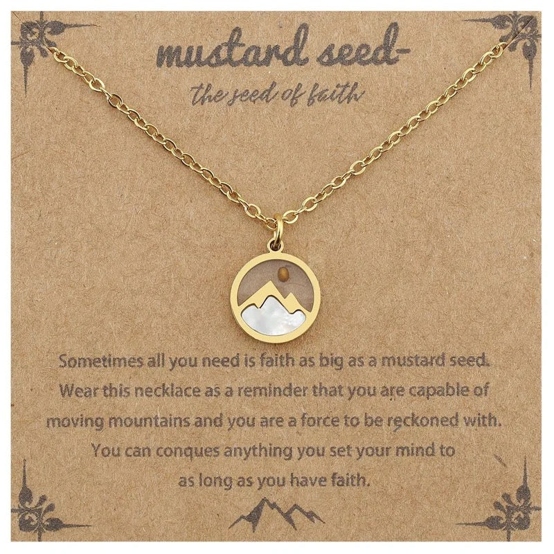 “Mustard Seed Of Faith” Necklace