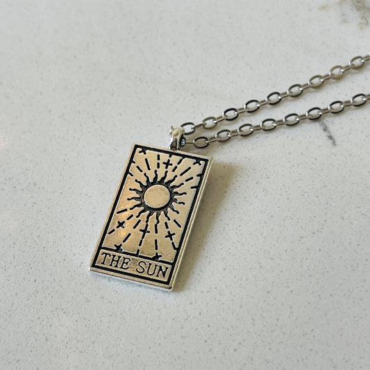 "The Sun" Tarot Pendant Necklace