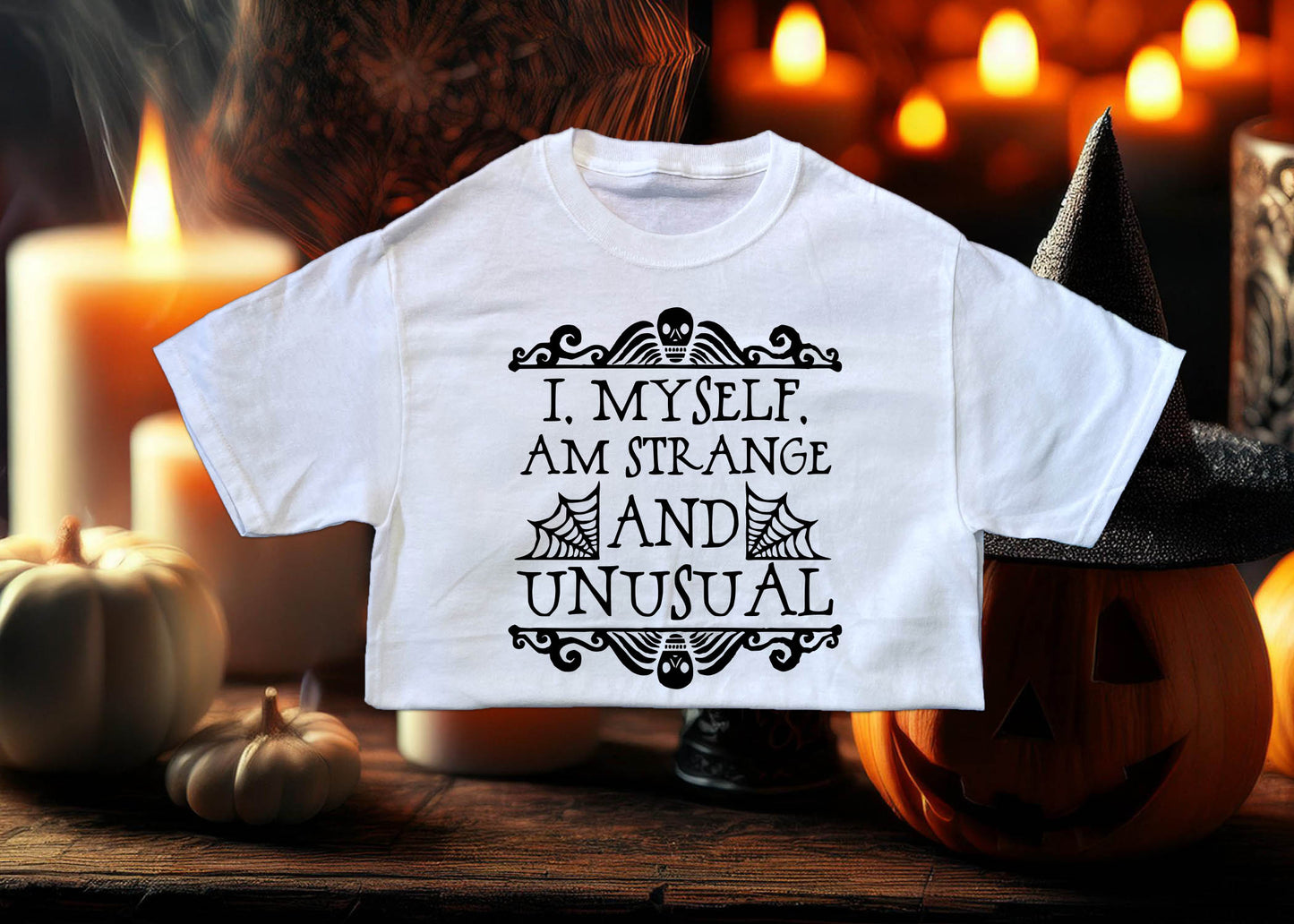 Beetlejuice Tee "I myself am... Strange and Unusual..."