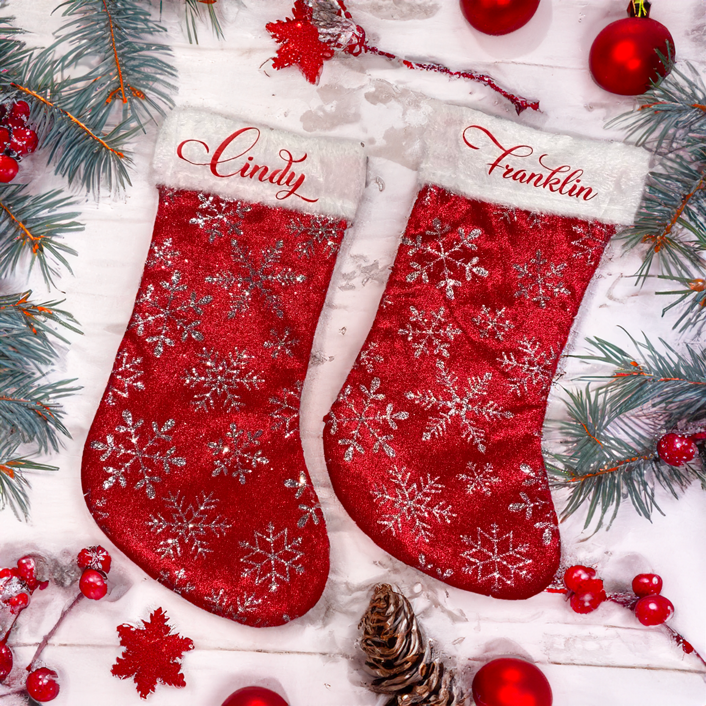 Customized Christmas Stockings